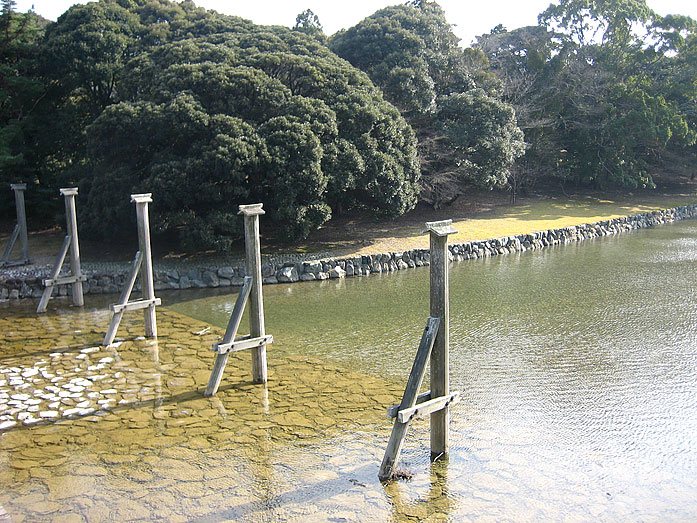 Isuzugawa River in Ise