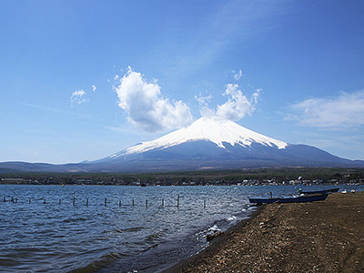 Lake Yamanako Near Mt. Fuji