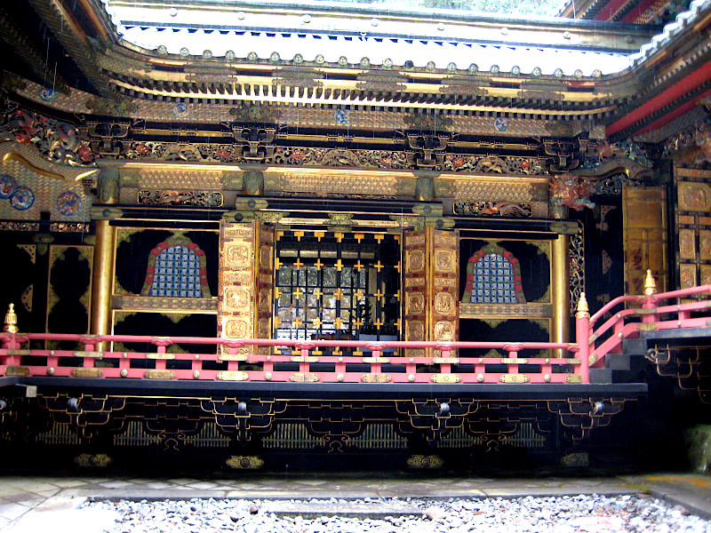 Honden of Iemitsu Mausoleum (Taiyuin-byo) in Nikko