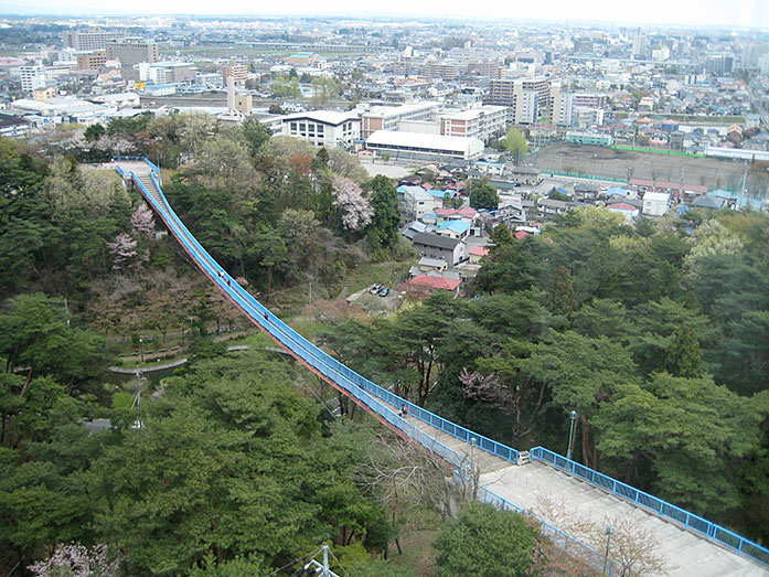Hachimanyama Park in Utsunomiya