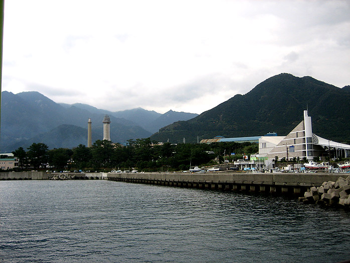 Miyanoura Port at Yakushima Island