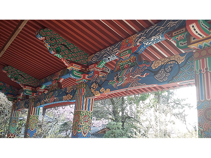 Amida-do Hall Ceiling Paintings Eikan-do in Kyoto