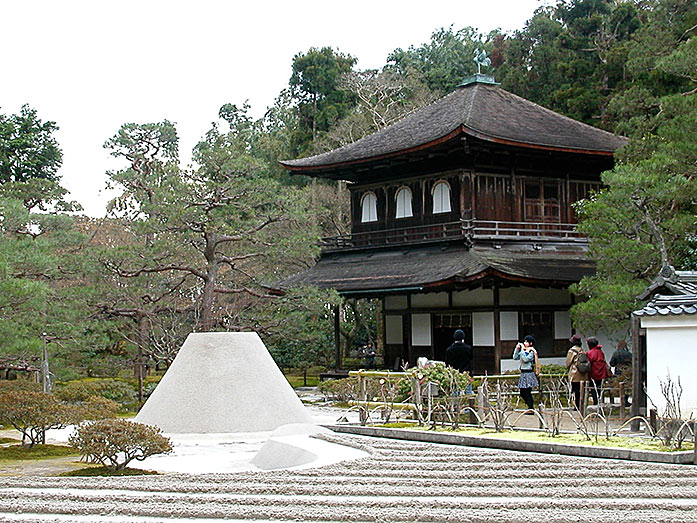 Ginkaku-ji Temple Silver Pavilion in Kyoto