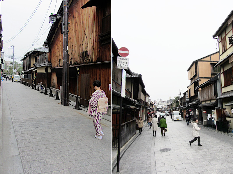Hanami-koji Street, Gion District in Kyoto