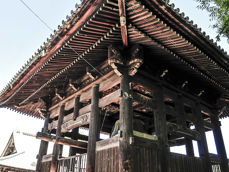 Hokoji Temple Bell in Kyoto
