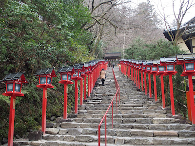 Kifune Shrine Entrance in Kyoto