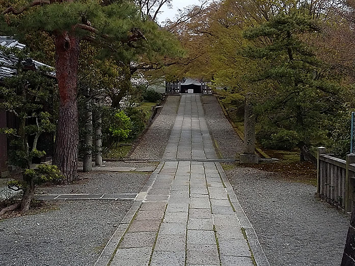 Yogen-in Temple Pathway to Kuri
