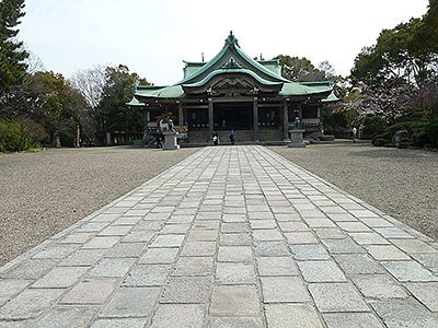 Osaka Hokoku-jinja Shrine
