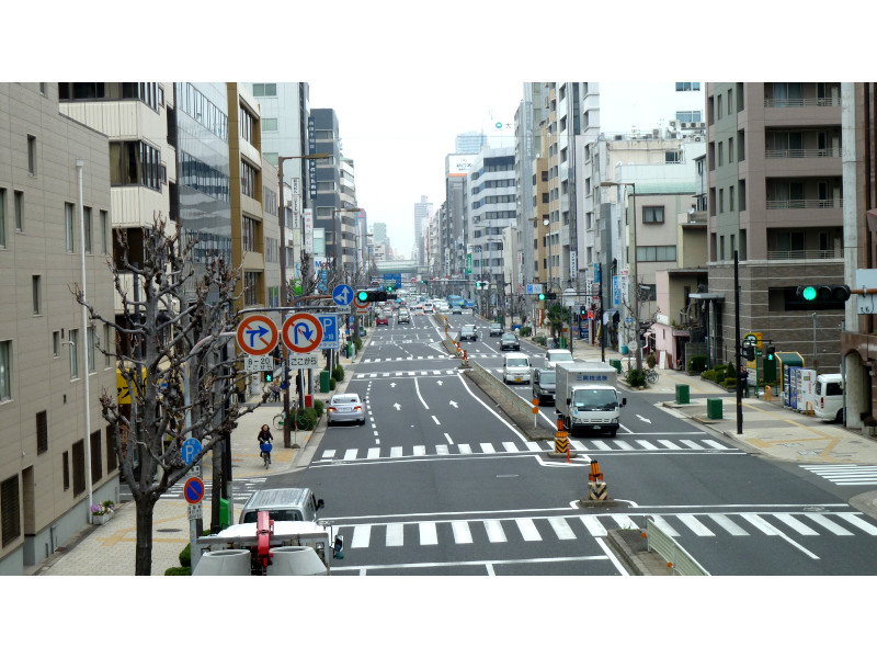 Street Scene in Osaka