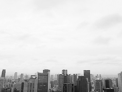 Osaka Skyline from Umeda Sky Building