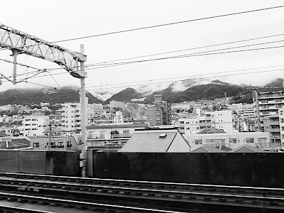 Train Ride Osaka to Kyoto