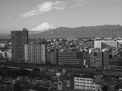 Yokohama with Mt. Fuji View