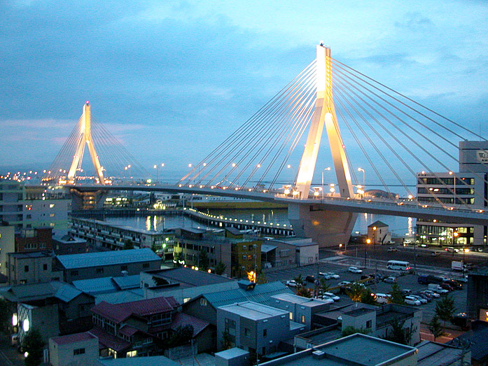 Downtown Aomori Bay Bridge