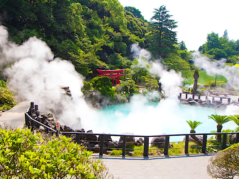 Sea Hell Umi-jigoku in Beppu