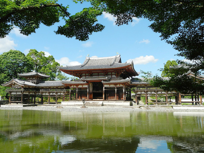 Phoenix Hall Byodo-in Temple in Uji