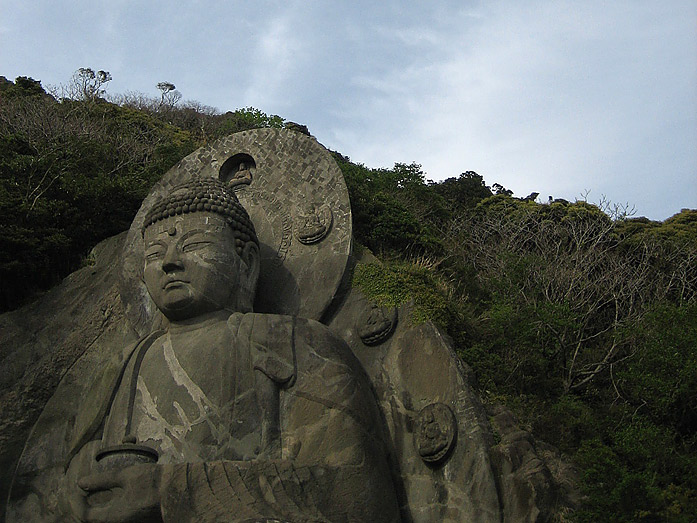 Nihonji Daibutsu (Great Buddha) at Mt. Nokogiri in Chiba