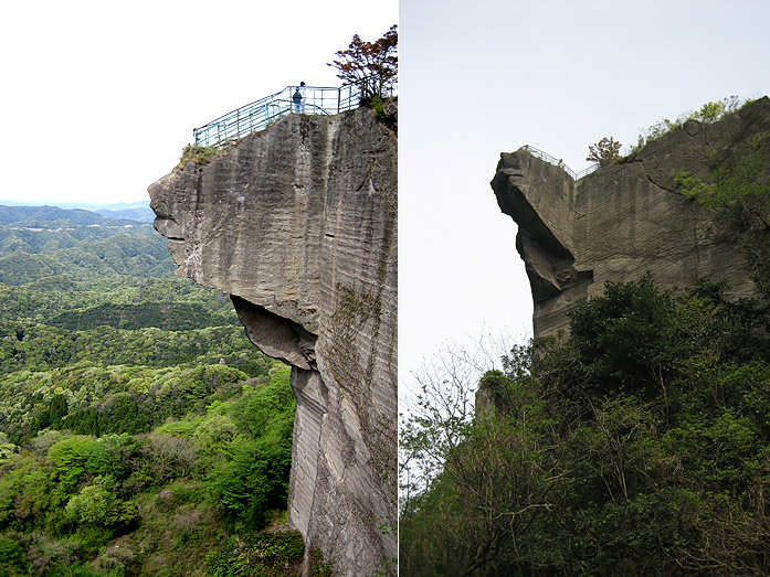 Ruriko Observatory (Jigoku-nozoki) at Mt. Nokogiri