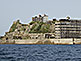 Buildings on Hashima Island in Nagasaki Prefecture