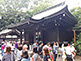 Main Hall (Honden) of Hikawa Shrine in Kawagoe