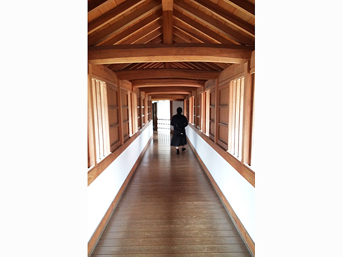 Corridor inside of Himeji Castle
