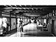 Corridor inside of Himeji Castle