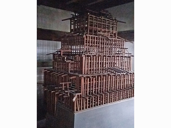 Wooden Model of Himeji Castle