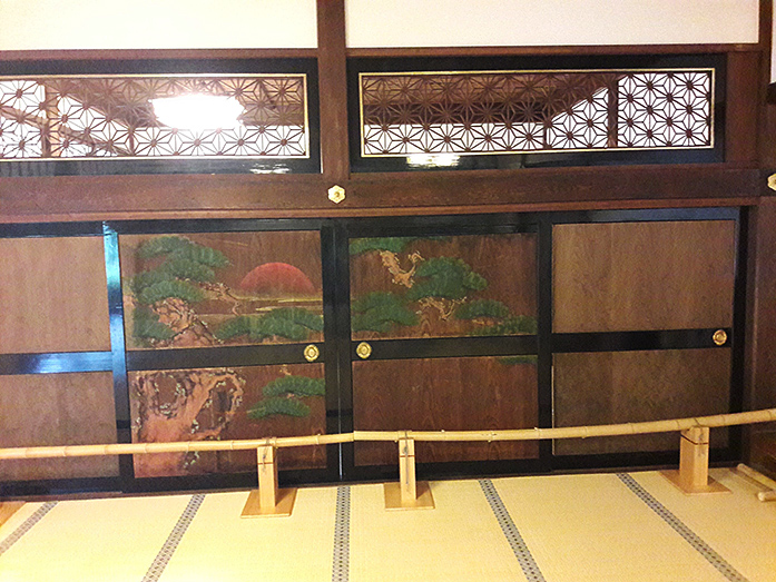 Honmaru Goten Fusuma - Kawagoe Castle