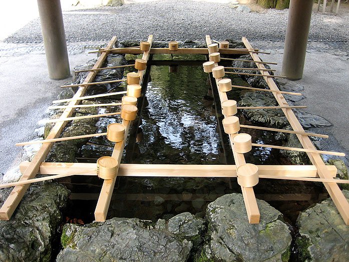 Chozuya at Ise Shrine (Ise Jingu)