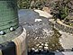 Isuzugawa River view from Uji Bridge in Ise in Mie Prefecture