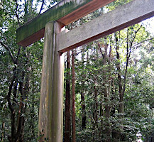 Torii of Ise Outer Shrine