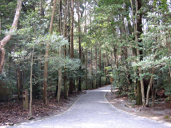 Walking Path at Ise Outer Shrine (Geku)