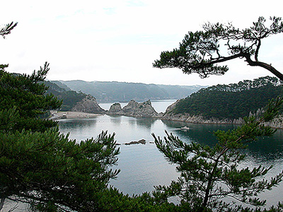 Jodogahama Beach Rikuchu Kaigan Park