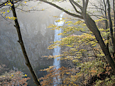 Kegon Falls near Lake Chuzenji