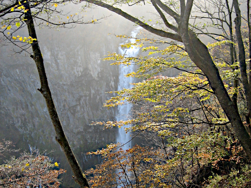 Kegon Falls at Lake Chuzenji