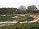 Sawa-no-ike Pond with Shima-jaya Rest House on Naka-no-shima Island, Korakuen Garden