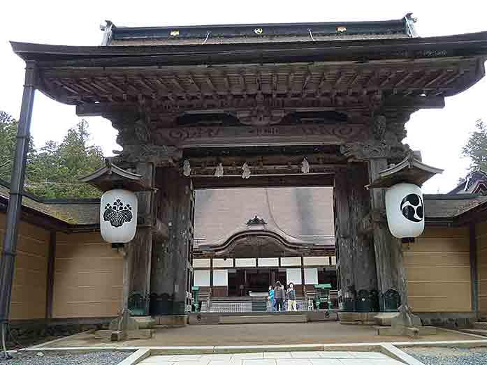 Kongobuji Temple Gate of Mount Koya