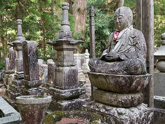 Mount Koya Okunoin Cemetery in Wakayama Prefecture