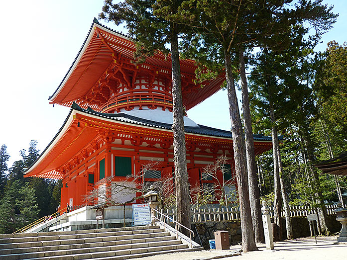 Mount Koya Konpon Daito Pagoda