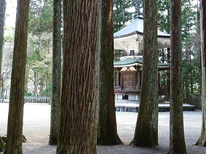 Rokkaku Kyouzo At Danjo-Garan Central Temple Complex of Mount Koya