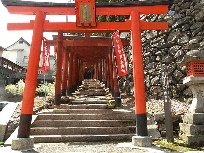 Line Of Red Gates (Torii) Mount Koya