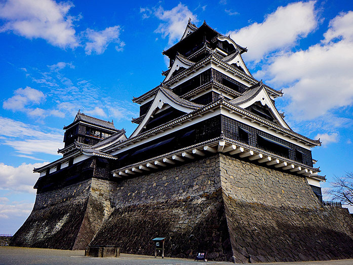 Kumamoto Castle Main Towers
