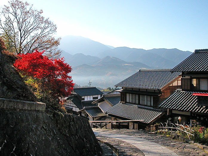 Magome Old Post Town along the Nakasendo Route