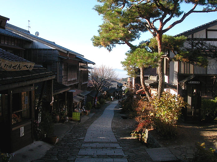 Magome Old Post Town along the Nakasendo Route
