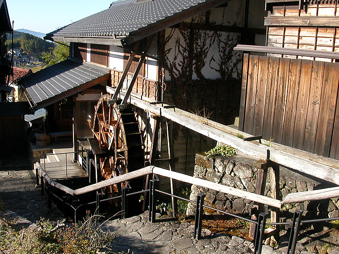 Water Mill in Magome Kiso Valley