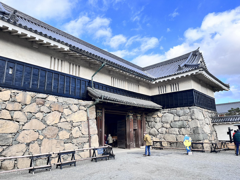 Kuromon Gate of Matsumoto Castle in Nagano Prefecture