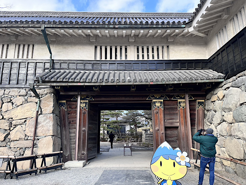 Kuromon Gate of Matsumoto Castle in Nagano Prefecture