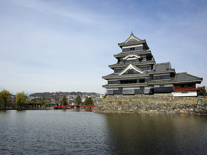 Matsumoto Castle (Karasu-jo) in Nagano Prefecture