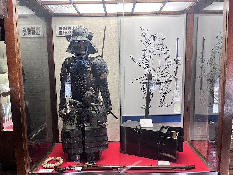 Samurai Armor on display in Matsumoto Castle, Nagano Prefecture