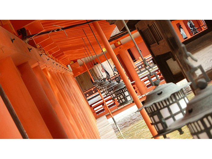 Itsukushima Shinto Shrine on Miyajima Island