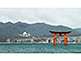 O-Torii gate of Itsukushima Shinto Shrine on Miyajima